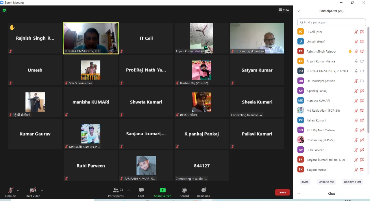 World Environment Day Webinar !